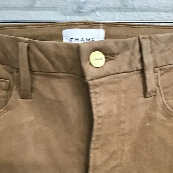 Frame Bootcut Jeans Women's Size 30 Denim Stretch Brown Pants - Picture 6 of 10